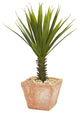 Nearly Natural Spiky Agave Artificial Plant in Terracotta Planter
