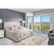 KAS Avalon 5606 Ivory Aubusson Area Rug, 5'3" x 7'7"
