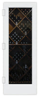 Wine Door - Grape Cluster Grape Ivy - Primed - 32" x 84" - Book/Slab Door