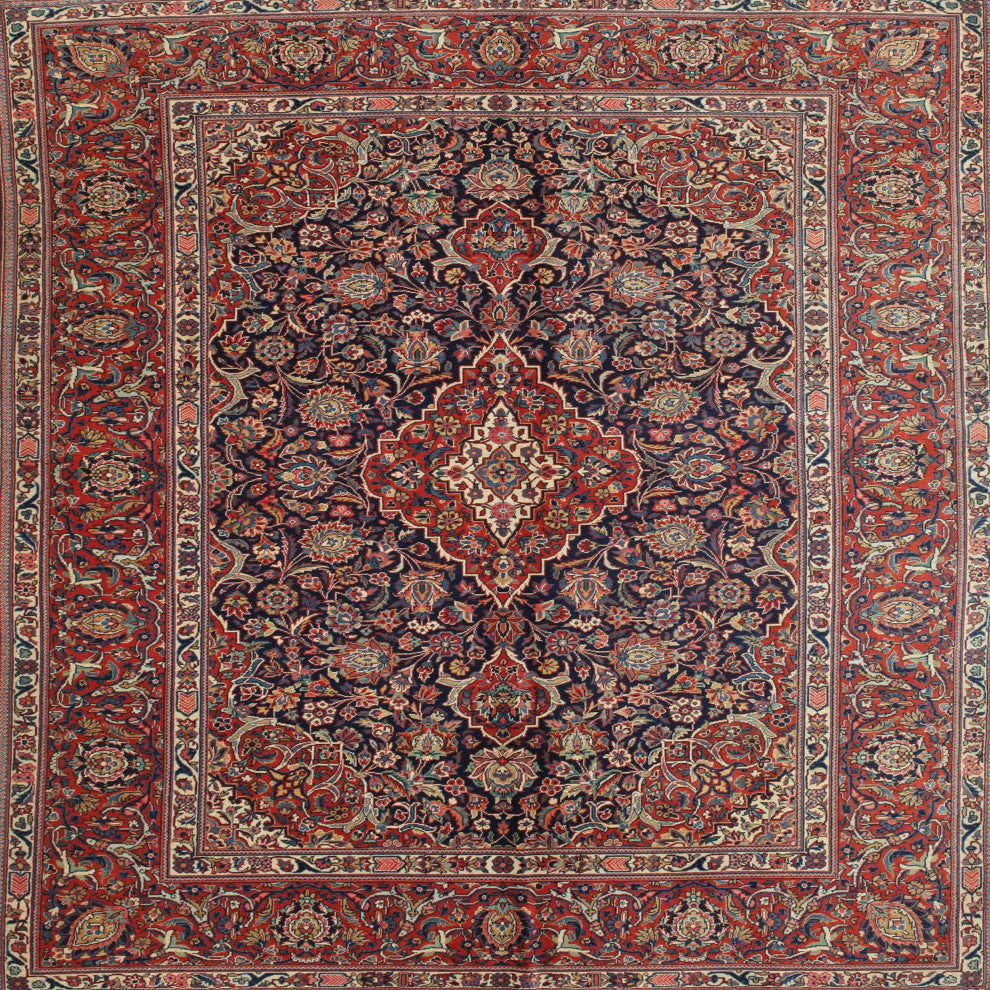 Ahgly Company Indoor Square Traditional Area Rugs, 5' Square