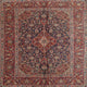 Ahgly Company Indoor Square Traditional Area Rugs, 5' Square