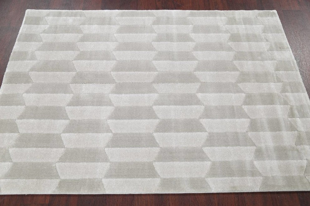 Print Machine Made Belgian Oriental Acrylic Oriental Area Rug, Beige,