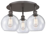 Innovations Athens 3 19.75" Flush Mount Oil Rubbed Bronze
