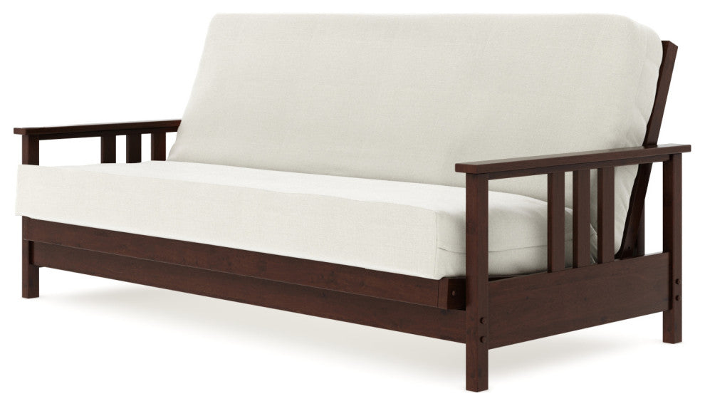 Durango All Wood Futon Frame, Black Walnut, Full