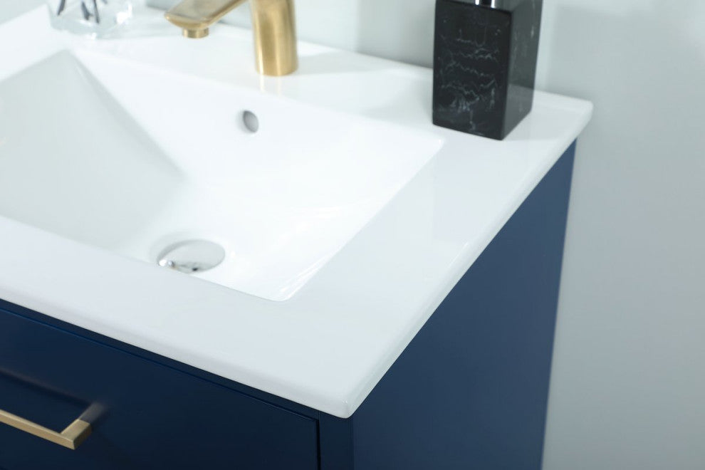 Beatrice 24" Bathroom Vanity, Blue