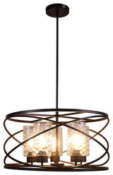 CHLOE Lighting CH6D804RB23-DP5 IRONCLAD Industrial-Style 5 Light Large Pendant