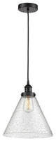 Innovations 616-1PH-BK-G44-L-LED 1-Light Mini Pendant, Matte Black