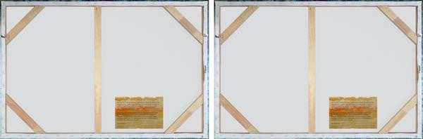 Rustic Barnyard III Diptych, Set of 2, 45x30 Panels