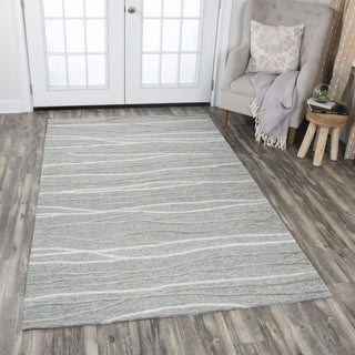 Rizzy Home ID968A Idyllic Area Rug 5'x8' Gray