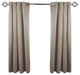 Heavy Duty Drapery Panel 52"x96" 1 Panel, Beige