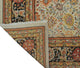 Turkish-Knotted Ankara Irmak Ivory Rug, 8'0x9'6