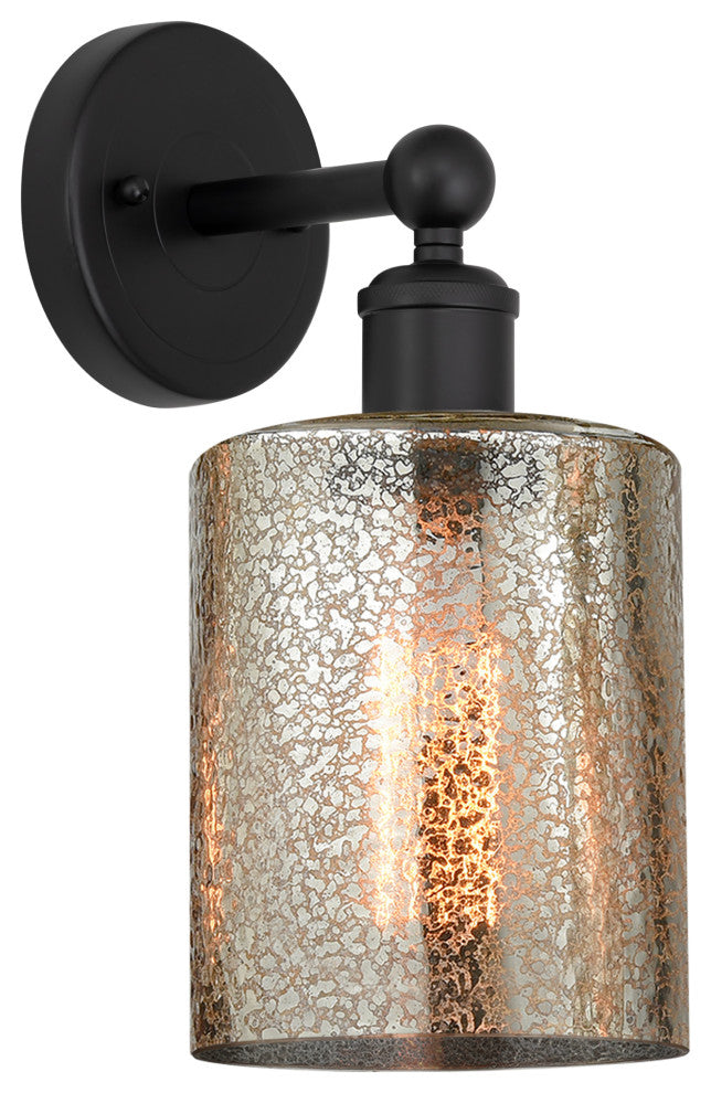 Innovations 616-1W-BK-G116 1 Light 5" Sconce, Matte Black