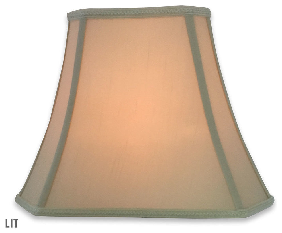 Rectangle Bell Cut Corner Designer Lamp Shade, Single