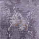 Ahgly Company Indoor Square Mid-Century Modern Area Rugs, 3' Square
