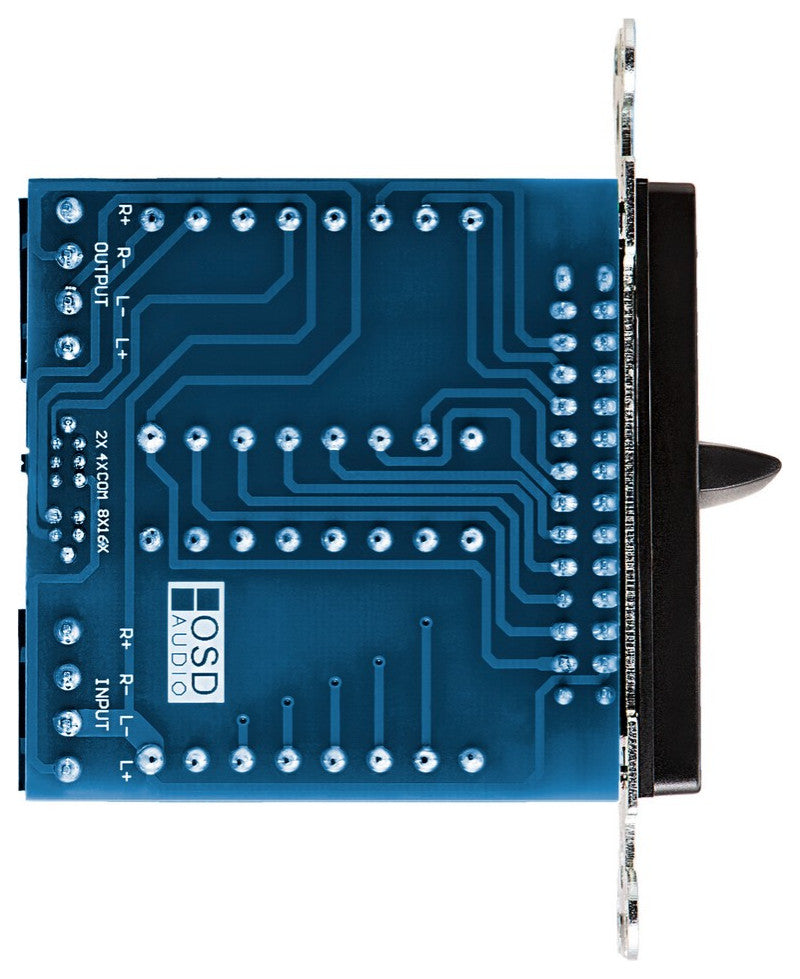 In Wall 100W Slider Volume Control, Impedance Matching, BLK & Brown Decora Style