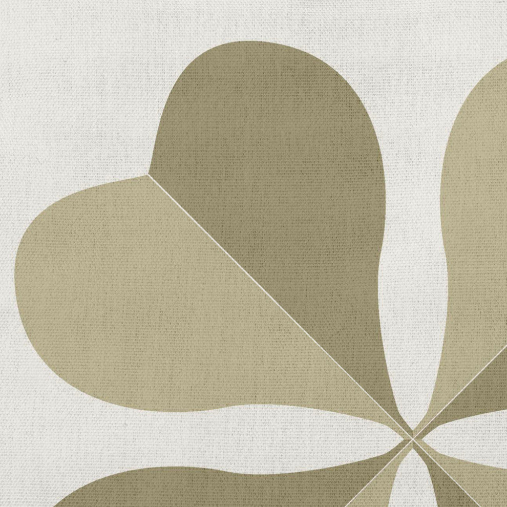 Lucky Clover St. Patrick's Day Throw Pillow, Sustainable Green, 18x18"