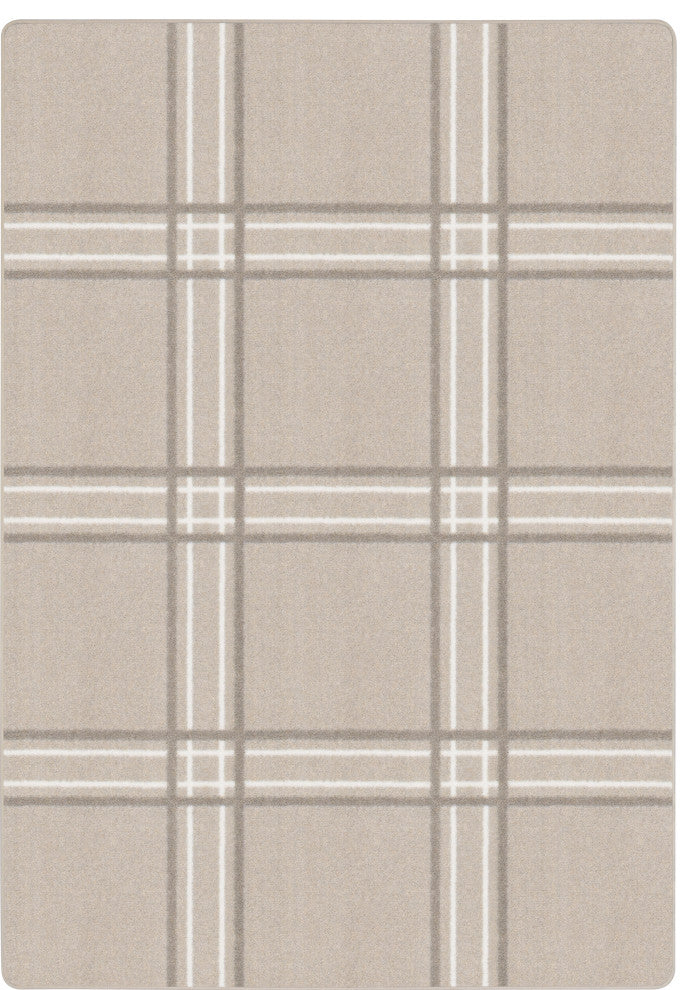 Joy Carpets Impressions Broadfield Area Rug, Beige, 3'10"x5'4"