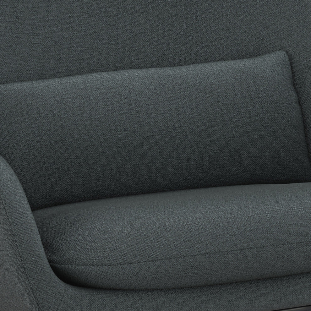 Elmont Accent Chair, Steel Grey