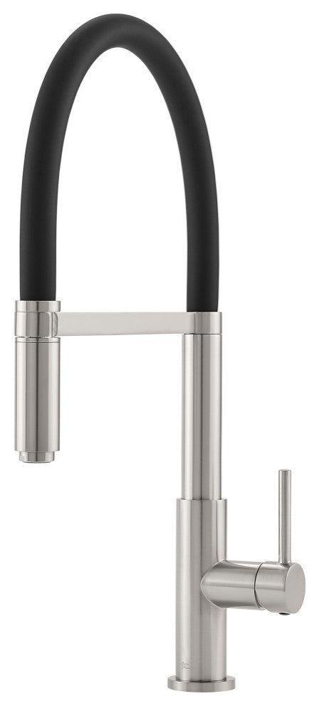 Troyes Single Handle, Pull-Down Kitchen Faucet, Brushed Nickel