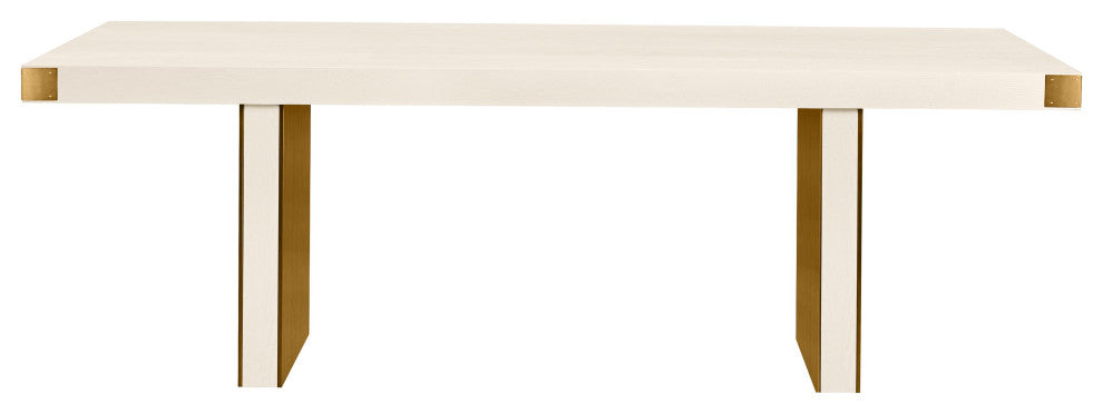 Selena Cream Ash Dining Table