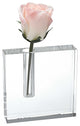 5 Hand Crafted Crystal Bud Vase