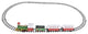 14-Battery Operated Animated Christmas Train Set With Sound