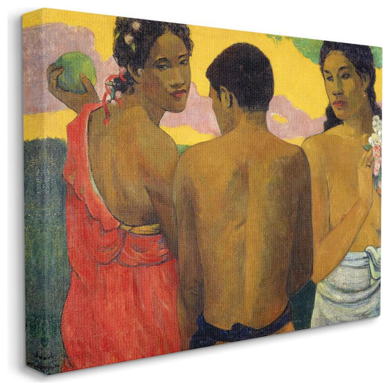 Sunset Portraits Native Figures Classic Painting, 16"x20"