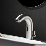 Jumilla Automatic Sensor Touchless Bathroom Faucet, Satin Nickel