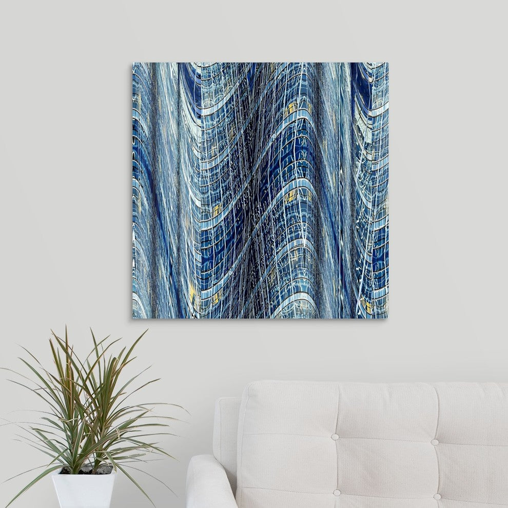 "Windows I" Wrapped Canvas Art Print, 24"x24"x1.5"