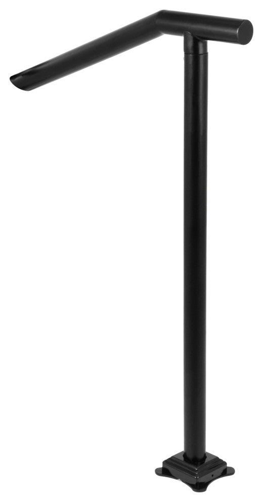 VEVOR 1-3 Step Handrail Railing for Steps Steel 330LBS Capacity with Screw Kit