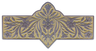 Dianthus Pull, Antique-Style Pewter-Saffron