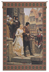 Call to Arms With Border Belgian Wall Tapestry