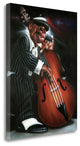 "Jazzman D" By Leonard Jones, Giclee Print on Gallery Wrap Canvas, Ready to Hang