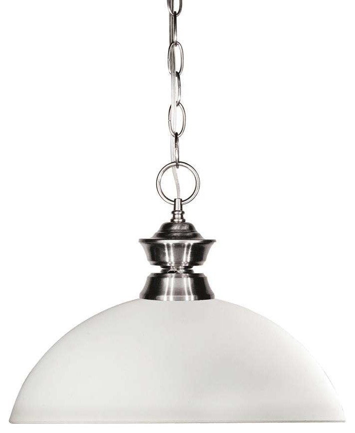 1 Light Pendant Brushed Nickel