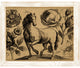Horse Burlap Wall Art
