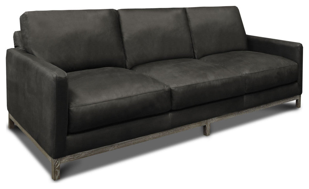 Monterrey 100% Top Grain Leather Americana Sofa