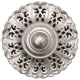 La Scala 2-Light Wall Sconce in Antique Silver With Clear Heritage Crystal