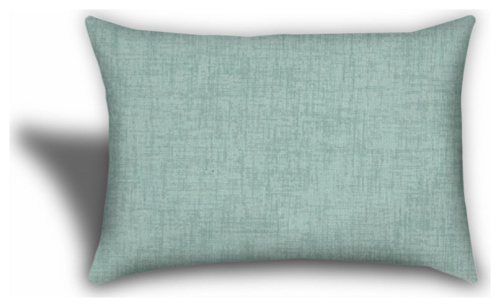 3-Piece Set Seafoam Blooms Indoor Outdoor Zippered Pillows