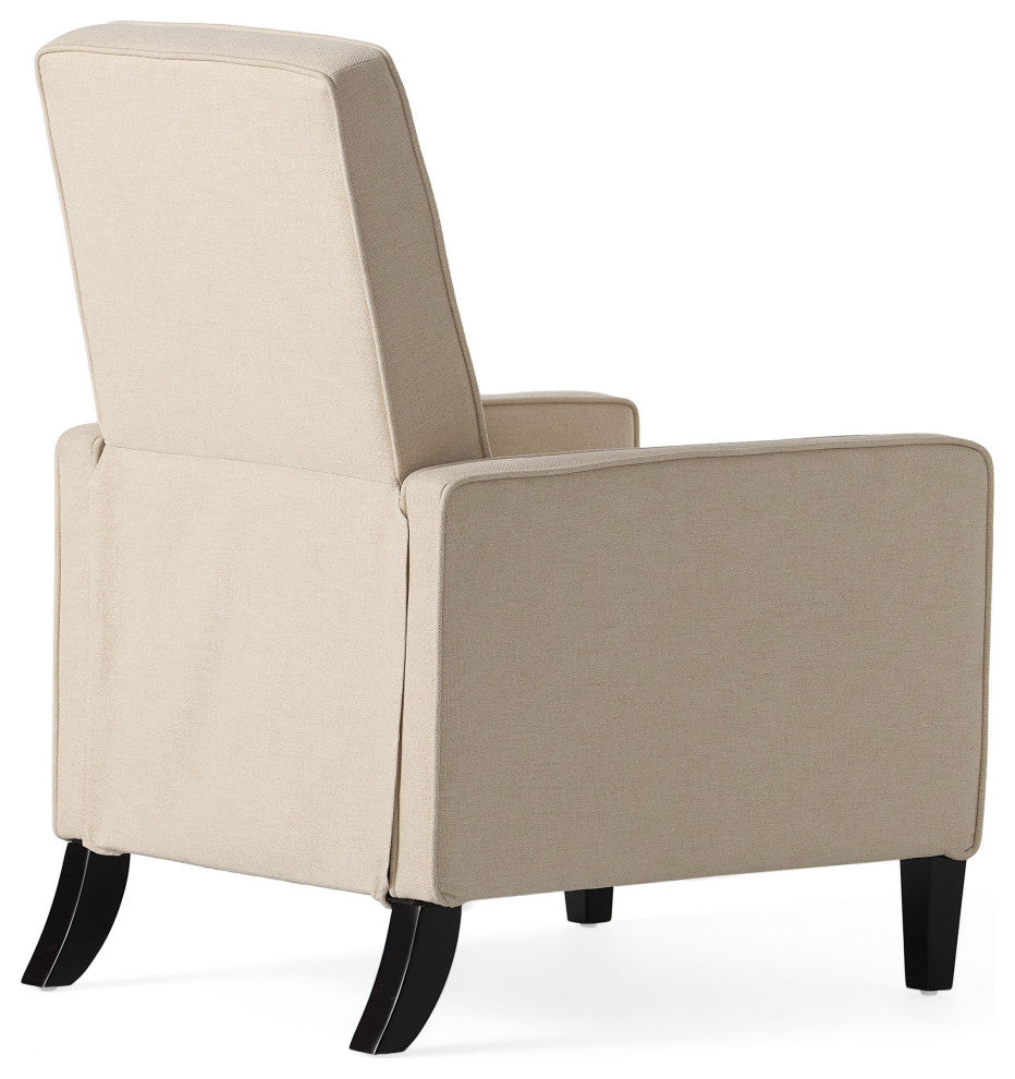 GDF Studio Olirdy Beige Fabric Recliner Chair
