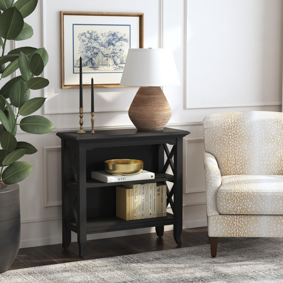 Newport 30" Bookcase, Black