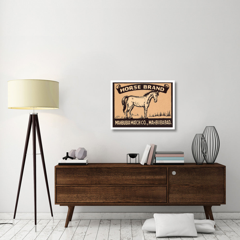 "Horse Brand Matches" Digital Paper Print by Phillumenart, 32"x25"