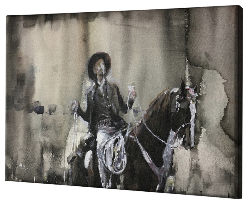 Epic Graffiti "Wrangle" Giclee Canvas Wall Art, 26"x40"