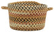 Bangor Braided Basket, Sandy Beige, 20"x20"x12"