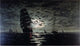 Franklin J Stanwood Moonlight Marine Premium Canvas Print