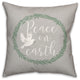 Peace on Earth 18x18 Spun Poly Pillow