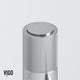 VIGO Apollo 8" H Button Operated Single Hole Bathroom Faucet, Chrome, Without Extras