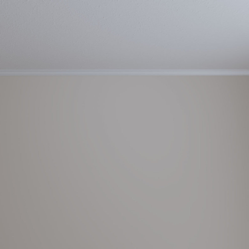 7/8"Hx5/8"Px96 1/8"L,1 1/8" Repeat, Edinburgh Traditional Smooth Crown Moulding