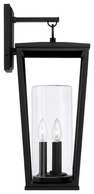 Capital Lighting 948131 Elliott 3 Light 24" Tall Wall Sconce - Black