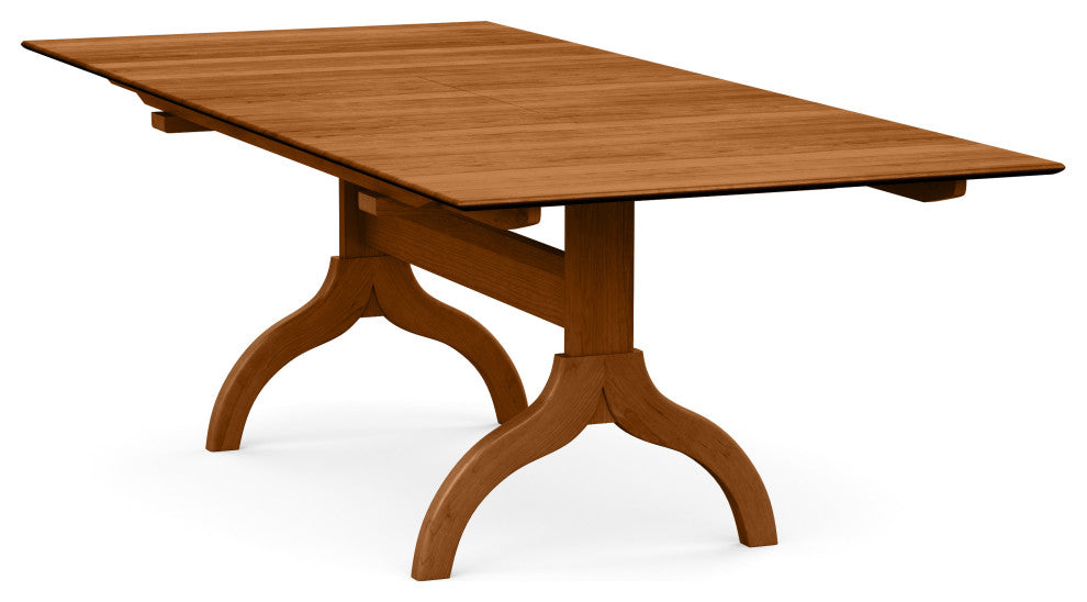 Copeland Sarah Trestle Extension Table, Autumn Cherry, 38x66
