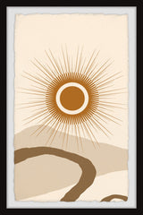 "Arching Channel" Framed Painting Print, 12x18